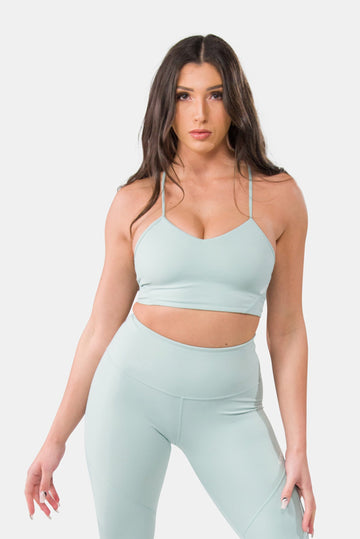 Coral Infinity Sports Bra